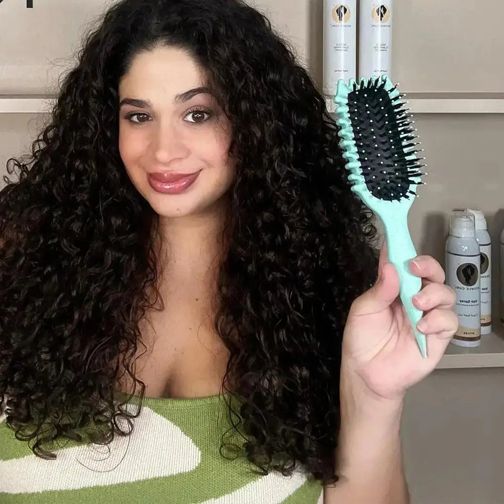 GlideBrush - Viral Curl Detangling Brush