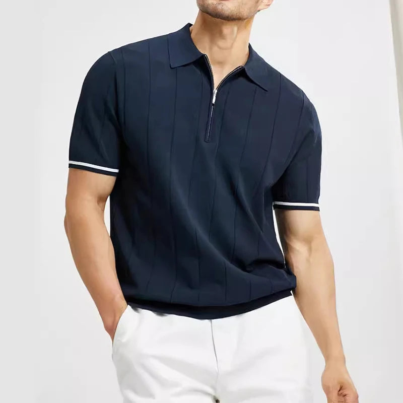 Knitting Polo Shirt